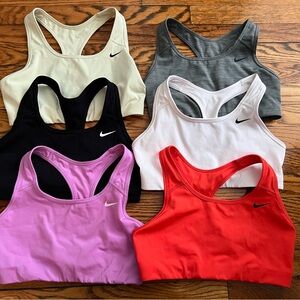 Nike Sports Bra. Set of 6 bras for $60